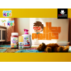 SUPER KIDS ROLL ON DEODRANT FOR KIDS WITH NATURAL INGREDIENTS PINAPPLE FRAGRANCE 30 ML